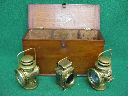 Two Howes & Burley Ltd, Birmingham side lamps No. - Image 2 of 5