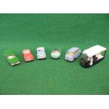 Five Triang 1:42 scale Spot On diecast vehicles to comprise: two No.