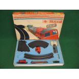 Triang/Hornby/Minic boxed Motorail set containing: oval and layby of road way,