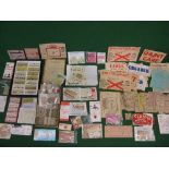 Box of 1960's/1970's cardboard BR tickets mostly from Surrey, Sussex,