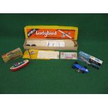 Kielkraft Ladybird balsa plane kit with a DC Ltd engine,