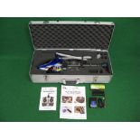 Copter X, electric radio controlled helicopter with battery, charger, controller,