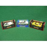 Three Hornby-Scalextric boxed cars to comprise: Jaguar XJ8,