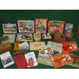 Quantity of old games and puzzles to include: three different Lotto's,