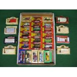Sixteen Lledo Auto Club (made for Tesco) boxed model vehicles together with fifteen other