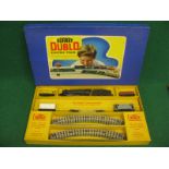 Boxed Hornby Dublo 3 Rail train set G25 containing: 8F 2-8-0 tender locomotive No.