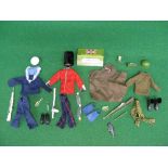 Small quantity of clothes and accessories from Action Man,