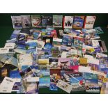 Large quantity of cruising catalogues etc together with four copies of Reed's Tug World Review