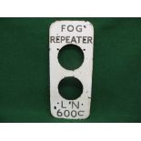 London Underground double lights enamel surround for Fog Repeater LN 600C,