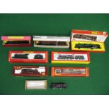 Eight 2 Rail OO scale locomotive to comprise: Hornby 4-4-0 County Of Bedford,