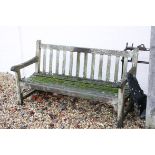 Wooden Garden Bench, 153cms long