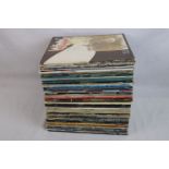 Vinyl - Collection of approx 70 x vinyl LP's spanning the genres and the decades to include Led