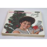 Vinyl - A collection of 7 x Brenda Lee vinyl LP's to include Merry Christmas on Brunswick LAT8590,