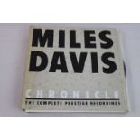 Vinyl - Ltd edn Miles Davis Chronicle The Complete Recordings LP on Prestige Records 1980, vinyls