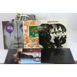 Vinyl - Approximately 60 x mainly Rock LP's to include The Byrds, David Bowie, Pink Floyd,