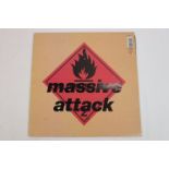 Vinyl - Massive Attack Blue Lines LP on Wild Bunch WBRLP1, sleeves and vinyl vg+