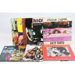 Vinyl - Collection of 9 x Frank Zappa vinyl LP's to include Hot Rats (Reprise RSLP6356),