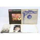 Vinyl - Four Faces LPs to include Long Player (blue/silver label with 78 style sleeve, Stereo