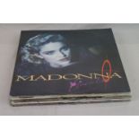 Vinyl - Collection of 18 x Madonna vinyl 12" singles to include Cherish (Sire W2883T), Gambler (