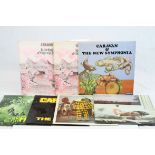 Vinyl - 7 x Caravan LPs to include In The Land of Grey and Pink x 2 (one with brown/white label, one