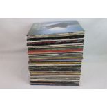 Vinyl - Collection of approximately 100 x mainly Rock & Pop vinyl LP's to include Foreigner, Spin