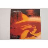 Vinyl - Slowdive Just For A Day LP on Creation CRELP094 with inner seeve, vinyl vg+, sleeves with