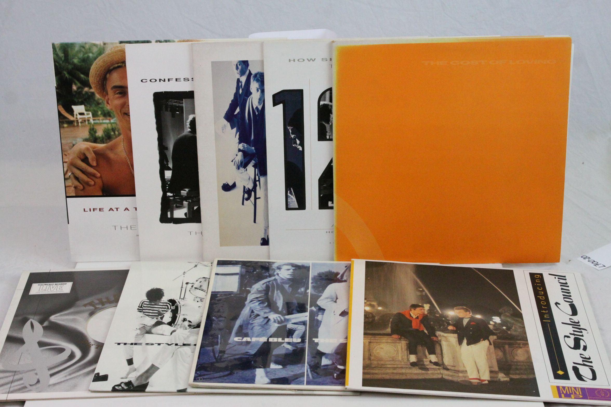 Vinyl - Collection of 8 x The Style Council LP's to include The Cost Of Living on Polydor TSCLP 4,