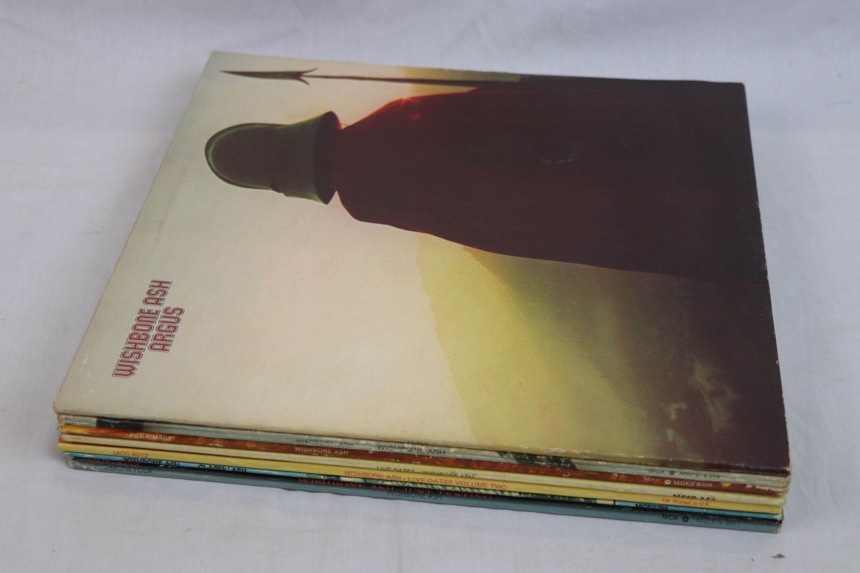 Vinyl - Collection of 8 x Wishbone Ash vinyl LP's to include Argus (MCA MDKS8006), Wishbone Ash (MCA - Image 2 of 10