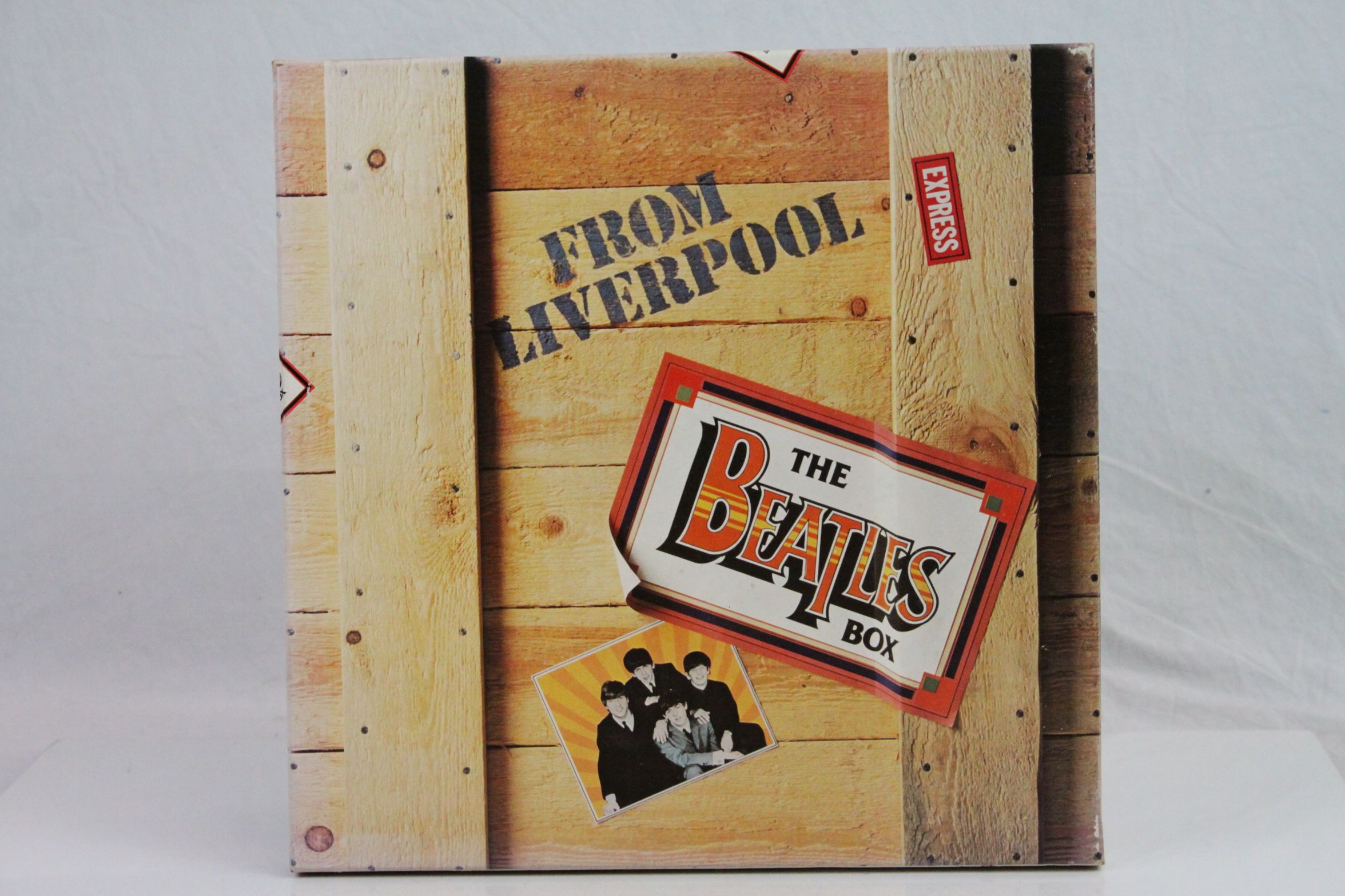 Vinyl - The Beatles - The Beatles Box, 8 x LP vinyl box set (World Record Club SM701/708). Very Good