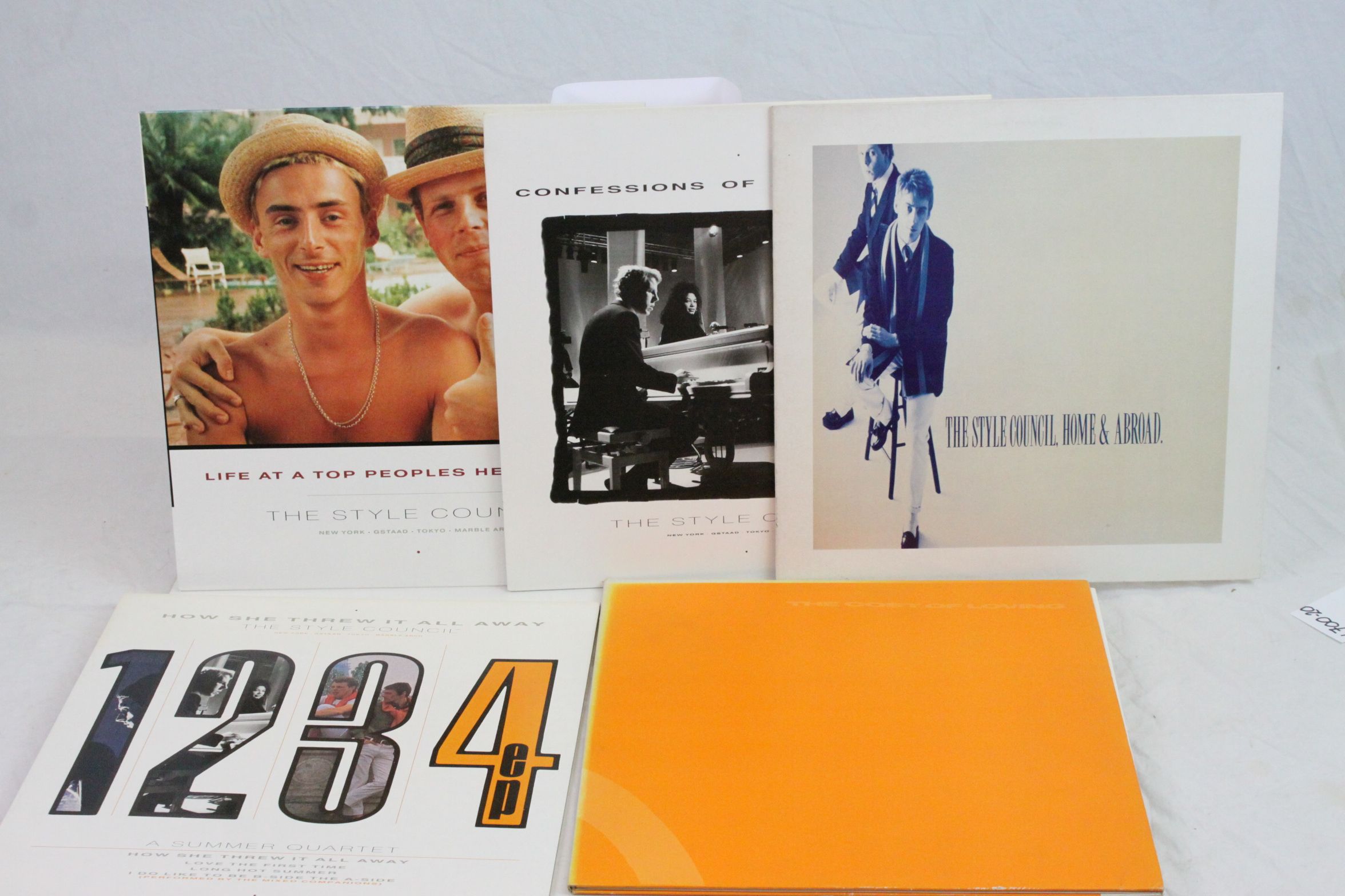 Vinyl - Collection of 8 x The Style Council LP's to include The Cost Of Living on Polydor TSCLP 4, - Image 4 of 4