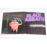 Vinyl - Two Black Sabbath LPs on Vertigo to include Paranoid (no Jim Simpson credit) and Master of