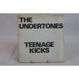 Vinyl - The Undertones Teenage Kicks 7" GOT4, vinyl ex, sleeves vg with foxing to edges