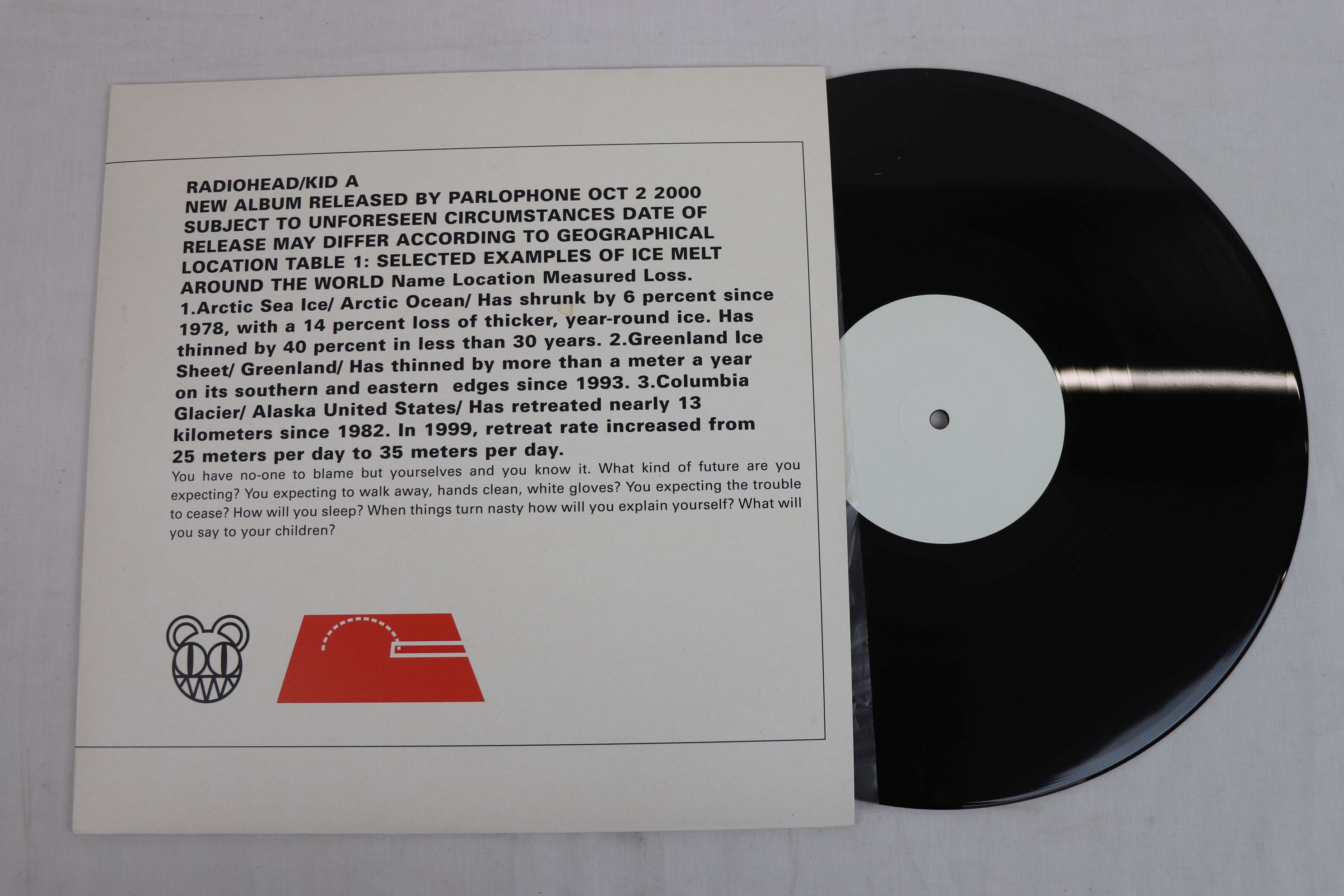 Vinyl - Radiohead Idioteque test pressing on Parlophone 12KIDA6 vg++ - Image 3 of 5