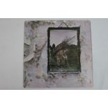 Vinyl - Led Zeppelin - Led Zeppelin IV vinyl LP, Red and maroon label with four symbols and Peter