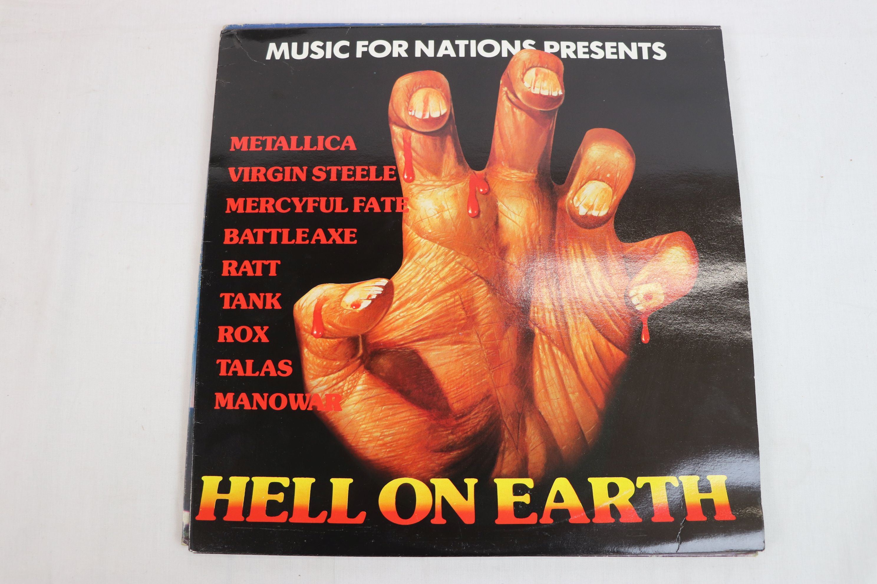Vinyl - Collection of 15 x Heavy Metal vinyl LP's to include Manowar - Hail To England, Manowar - - Image 14 of 17
