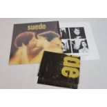 Vinyl - Suede self titled LP on Nude 1LP with inner sleeve and with carrier bag, sleeves vg+,