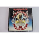 Vinyl - Iron Maiden The First Ten Years 10 LP Box Set 1980-1990 vg+ overall, wear to box