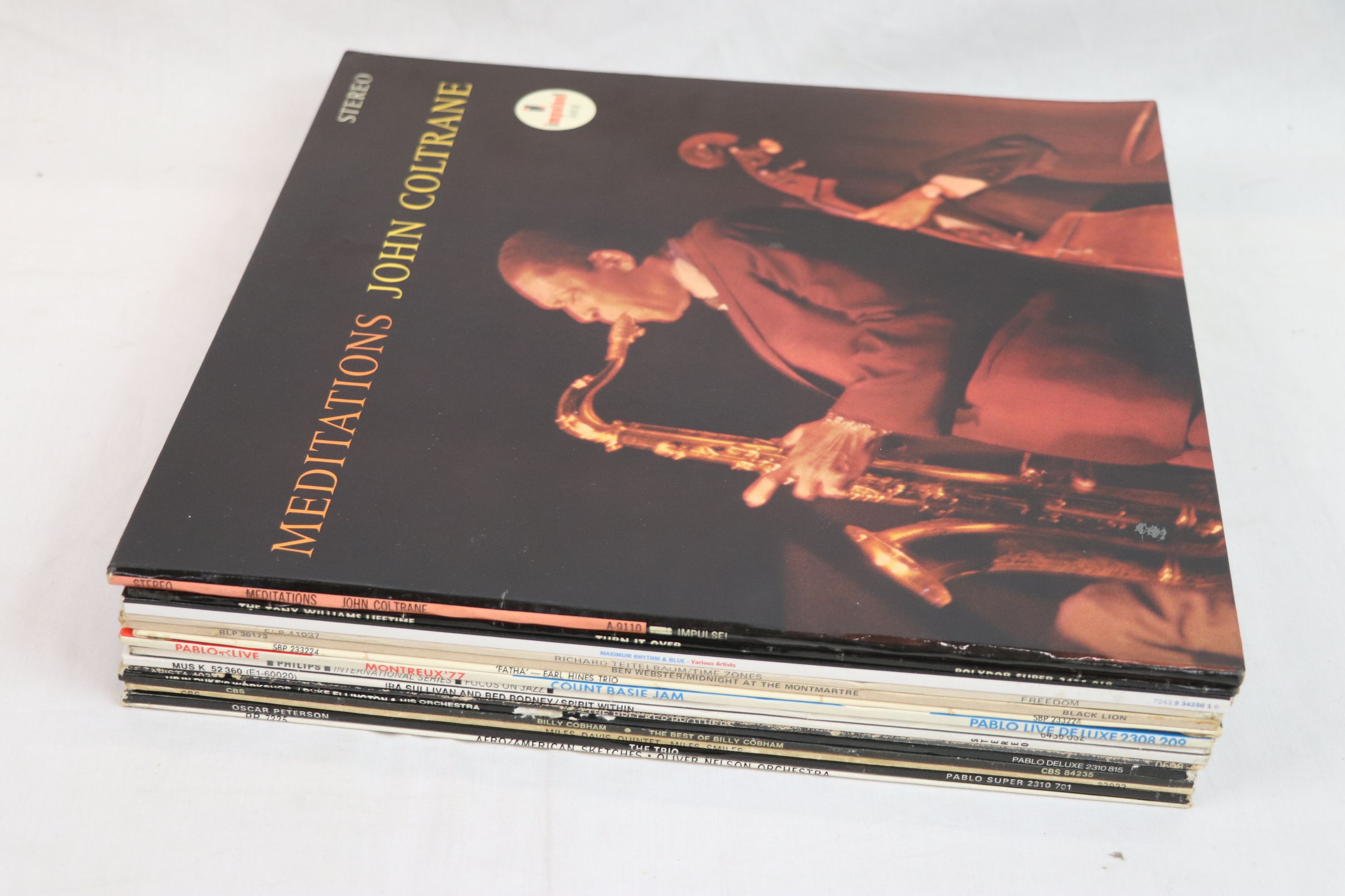Vinyl - Collection of 15 x Jazz vinyl LP's to include Meditations - John Coltrane (Impulse A- - Image 2 of 17
