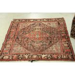 19th century Persian Sarouk Rug. 140cms x 115cms