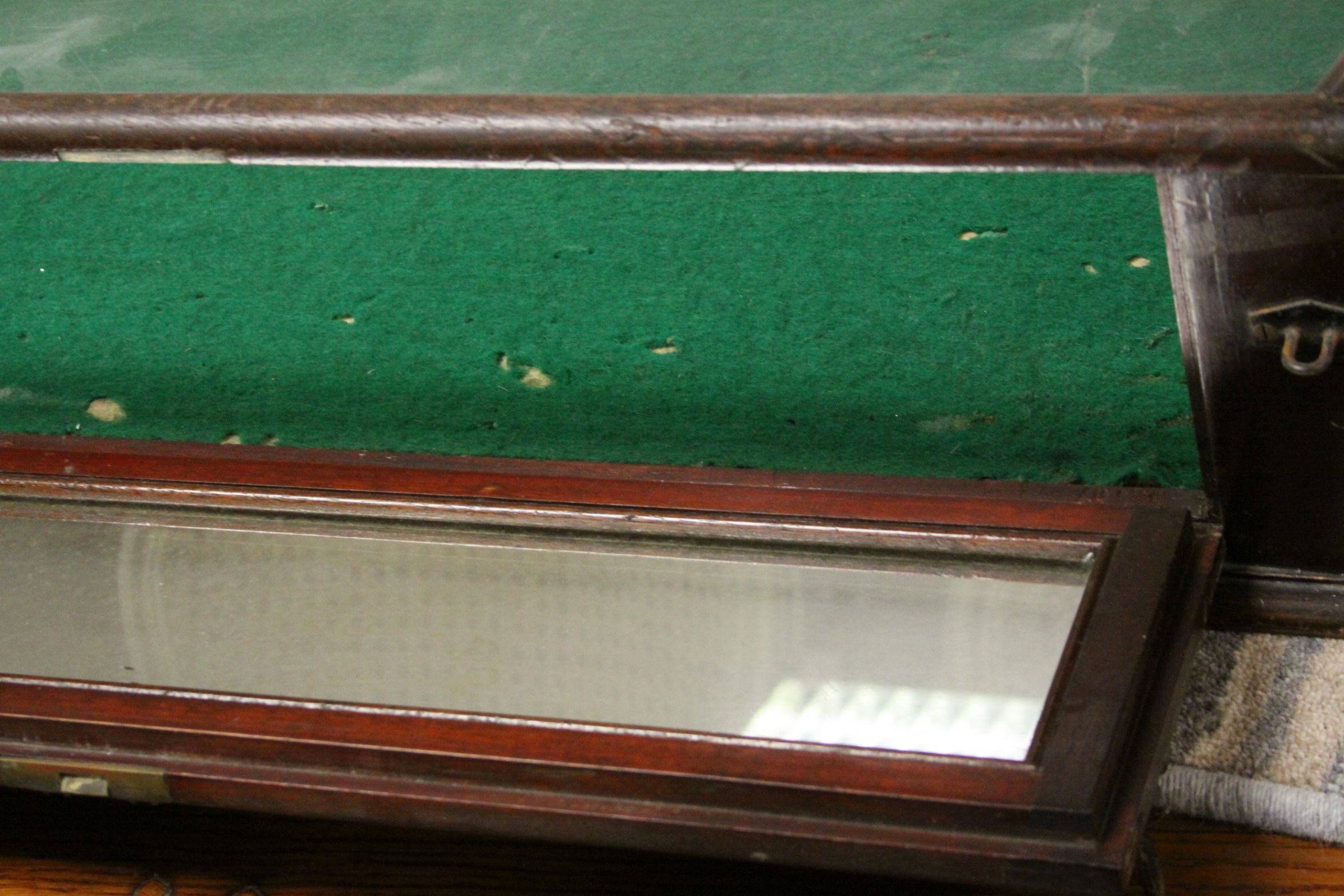 Victorian Table Top Display Cabinet with Glazing to Top and Three Sides, Twin Doors to back, - Image 5 of 5