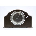 Large Smiths Bakelite cased Mantle Clock with Westminster chimes, case approx 36 x 23.5 x 12cm