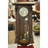 Antique Vienna style wall clock