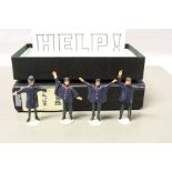 Boxed Set of Four ' The Beatles, Help! ' Metal Figures by Little Lead Soldier BE2