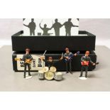 Boxed Set of Four ' The Beatles, Beatles Band' Metal Figures by Little Lead Soldier BE5
