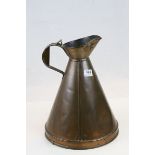 Vintage copper two gallon jug