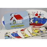 Quantity of large 1960s Snoopy placemats