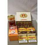 Mixed collection of unopened Cigars to include King Edward Imperial, Cafe Creme & Schimmel Penninck