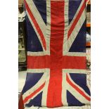 Vintage Union Jack flag, approx.3m x 1.5m