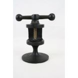 Unmarked Robert Welch cast Iron Nut cracker, stands approx 15cm