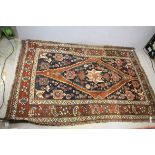 *Shivran Rug, 216cms x 150cms ***Please note that VAT is applicable to the hammer price of this